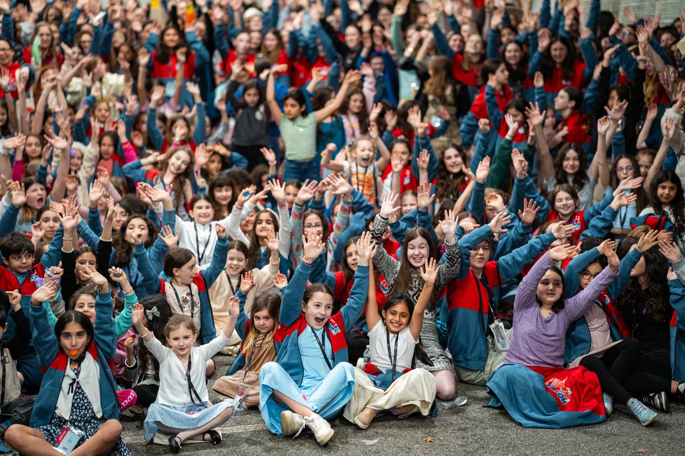 Venice Hebrew School students at the CKids Shabbaton and JewQ International Torah Championship